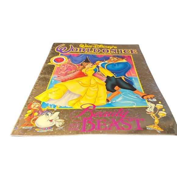 Vtg 1993 Walt Disney Beauty & the Beast on Ice Program Collector's Edition VGC - Picture 8 of 8